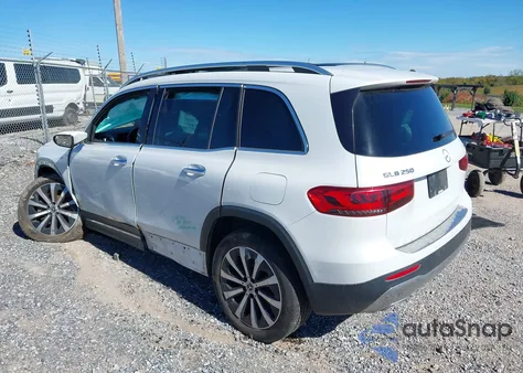 2020 Mercedes-Benz Glb 250 4Matic из США, поврежденный, VIN W1N4M4HB2LW025754